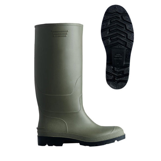BOTTE GENOUX VERTE POINTURE 44